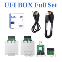 News Version UFi Box Read EMMC user data, as well as repair, resize, format, erase, read write and update