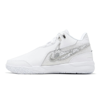 Nike 籃球鞋 LeBron NXXT Gen AMPD EP 白 銀 LBJ 男鞋 FJ1567-102
