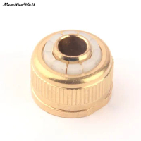 G 1/2'' Female Thread 100% Brass 1/2'' Water Hose Connector Easy Install Mini Durable Greenhouse Drip Irrigation Pipe Fittings