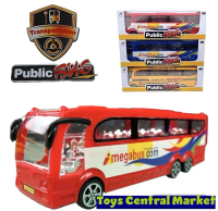 Bus mainan anak, mainan bus transportasi umum, public bus transport, mobil-mobilan