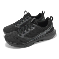 【SKECHERS】休閒鞋 Go Walk 7-Hahn 男鞋 黑 雙密度 緩衝 針織 健走鞋(216559-BBK)