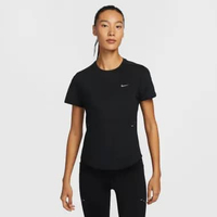 NIKE Women Running Swift Dri-FIT Short Sleeve T-Shirt Pakaian Lari Wanita [HM9699-010] A/S Black/Ref