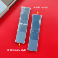 1Pcs Remote Control Cover For Xiaomi Mi TV 4A Transparent Soft Silicone Shock-resistant Wear-resisting Case Dustproof Protector
