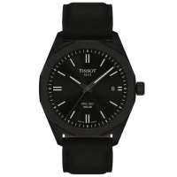 【TISSOT 天梭 官方授權】PRC 100系列 12邊形錶圈 時尚太陽能腕錶 母親節 禮物 推薦(T1514223605100)