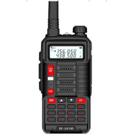 HT BF UV 10R UV10R Walkie Talkie UHF VHF Radio 16W 8800Mah UP TO 30KM Led Led