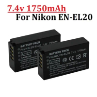 1750mah EN-EL20 EN EL20 EN EL20a Camera Battery for Nikon Coolpix P950 P1000 Nikon1 J1, J2, J3 Nikon1 A AW1 Coolpix 1 S1, 1 V3