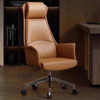 Chaise Mobile Office Chair Computer Ergonomic Leather Modern Office Chair Meditation Study Cadeiras De Escritorio Furniture