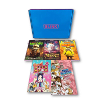 BLINK BOOK | SET MEOW | NOVEL BLINK BOOK | Special Edition | Soft Cover | Pakej