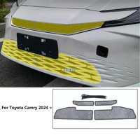 Car Styling Front Racing Grill Mesh Insect Screen Anti Bug Net Cover Protector Decoration Accessories For Toyota Camry 2024 +