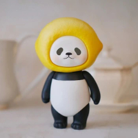 Planetbear Lemon Panpan Panda with Limon Head Action Figure Kawaii Designer Toys Collection Limited Edition Mystery Box Gift