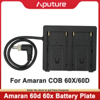 Aputure Battery Case Battery Plate for Amaran COB 60D Amaran COB 60X LED Photography Light