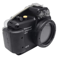 Mcoplus WP-NEX5 Underwater Camera Diving Waterproof Housing Case for Sony NEX5 NEX-5 Camera 16mm Lens