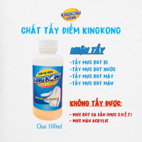 [KINGKONG] Chất tẩy điểm, dùng tẩy mực trên đồ vải, tẩy vết mực bút bi, bút máy, bút màu trên quần á