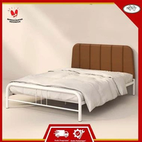 Ranjang Besi Tempat Tidur Double Bed 160 Camel