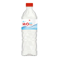 [箱購]統一H2O純水(600毫升*24瓶/箱*2/組) 廣三SOGO [APP下單享4%點數]