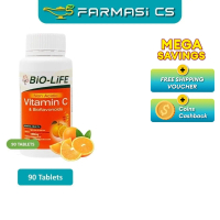 Bio-Life Non-Acidic Vitamin C & Bioflavonoids 90 Tablets EXP:08/2027 [non acidic 1000mg suitable for