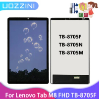 For Lenovo Tab M8 FHD TB-8705F TB-8705N TB-8705M TB-8705 Display LCD Touch Screen Full Assembly Replacement Repair Part Tested