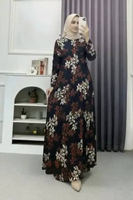 Gamis klok Batik Babar pindo//GamiskuCollection motif terbaru //gamis Matt rayon super adem ld 110 L
