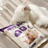 Haybro Pasir kucing Bentonite Cat litter bentonite dengan minim debu dan penyerapan cepat