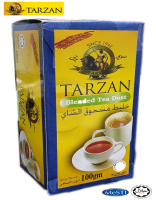 TARZAN Blended Tea Dust, 250gm (62.5gm x 4 packs)