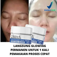 [BPOM] CREAM KELUPAS MALAM | CREAM KELUPAS FLEK HITAM TEBAL MELASMA MALAM | CREAM MALAM KELUPAS