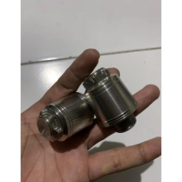 peninggi sambungan shock ninja RR stainless stenlis pnp stang JRS JALU - Jalu, L