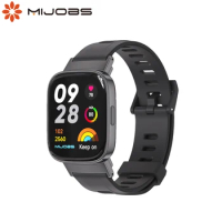Strap for Redmi Watch 3 Smart Bracelet Global Version Silicone Wristband Watch Band for Redmi 3 Strap SmartWatch Accessories