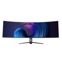 49-Inch Ultrawide Curved LCD Monitor 5K 144Hz Interface Type DP Ultimate Computer Display for Gaming PC Desktop 3800R SCREEN