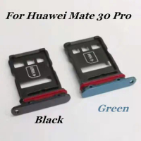 For Huawei Mate 30 / Mate 30 E Pro / Mate 30 Lite Nano Sim Card Holder Tray Dual TF SD Card Slot Replacement Parts