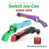For Nintendo Switch OLED Joy-con Games Peripherals Handgrip Sense Shooting Gun Handle Joystick Holder Nintend Switch Accessories