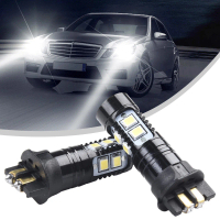 หลอดไฟ LED, PW24W, สีขาวซีนอน, สำหรับ BMW F30 3 Series, สำหรับ DRL ไฟกลางวัน