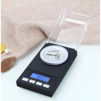 Applicable to 100g/0.001g Analytical Mini High Precision Balance Scale