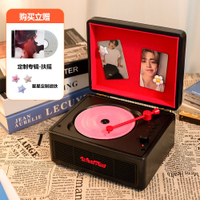 問加WhatPlusC300復古cd機高音質音箱音樂cd專輯一體式播放器【北歐家居生活】