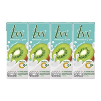 ไอวี่ โยเกิร์ตพร้อมดื่ม ยูเอซที รสโอ้มายกีวี 180 มล. แพ็ค 4