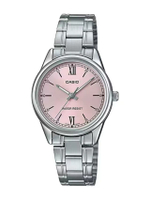 นาฬิกาข้อมือ LTP-V005D-4B2UDF สีชมพู