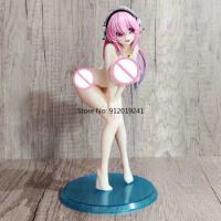 21cm Super Sonico The Animation Figure 1/7 Bikini Super Sonico Figure Summer Swimwear Ver. Action Figure Anime Sexy Model