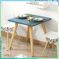美雅閣|附發票 北歐風餐桌椅 組合餐桌 家用 實木腿 客廳吃飯桌子 小戶型飯桌 小型桌子