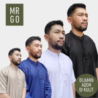 MRGO | Gamis Jubah Pria Toyobo Premium Adem Thobe Dewasa – Bahan Tebal Halus Tidak Kusut Hitam Putih
