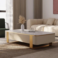Square Nested Coffee Tables Living Room Luxury Auxiliary Dressing Coffee Table Console Hall Tv Table Basse Pour Salon Tables