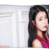 High Quality Custom IU Lee Ji Eun Pillowcase 45x35cm(One Side) Rectangle Zipper Print Throw Pillowcase Cover