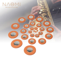 NAOMI Saxophone Pads Soprano Alto Tenor Baritone Sax Leather Pads Replacement For YAMAHA Sax 26/ 275/ 200DR 380 480 475 62