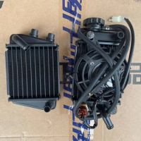 Motorcycle Engine Parts Water Cooler Radiator Fan For LIFAN KP150 KPR150 LF150-10B LF150-10S KP KPR 150