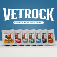Vetrock SNOMEX isi 10 Kapsul - Vitamin & Obat Ayam Laga Lengkap Stamina Ngorok Pemulihan Penggemuk S