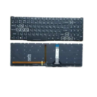 XIN-Russian-US layout RGB Backlit Laptop Keyboard For Acer Nitro 5 AN515-56 AN515-57 AN515-45 Predator Helios 300 PH315-54