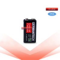 9V 6F22ND PPP3 MN1604 6LR61 Battery Heavy Duty Dry Battery Non-rechargeable For Smoke Alarm Intercom Toy Camera Radio