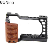 Aluminum Alloy Camera Cage Rig Video Film Movie Making Stabilizer for Sony A6500 A6000 A6300 A6400 DSLR Camera Protective Case
