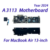 Tested A3113 Logic Board M3 8G 16G 500G 1TB Ssd For Macbook Air M3 A3113 2024 Motherboard With Touch ID