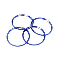 Car Wheel Center Caps Hub Rings Tire Center Decoration Cover Trims for Honda 10Th Civic 2016-2021 Accessories (Blue)