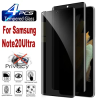 2/4Pcs Anti Spy Tempered Glass For Samsung Galaxy Note 20 Ultra 5G Note 10 + Plus Screen Protector Privacy Glass Film