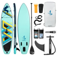 Inflatable Stand Up Paddle Board 320cm Paddle Board 300lbs Capacity Paddle Board